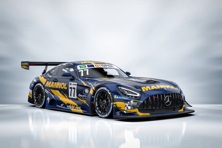 Grupo Prom Racing Team back to the GT Open with Hernández and a Mercedes in Mannol livery
